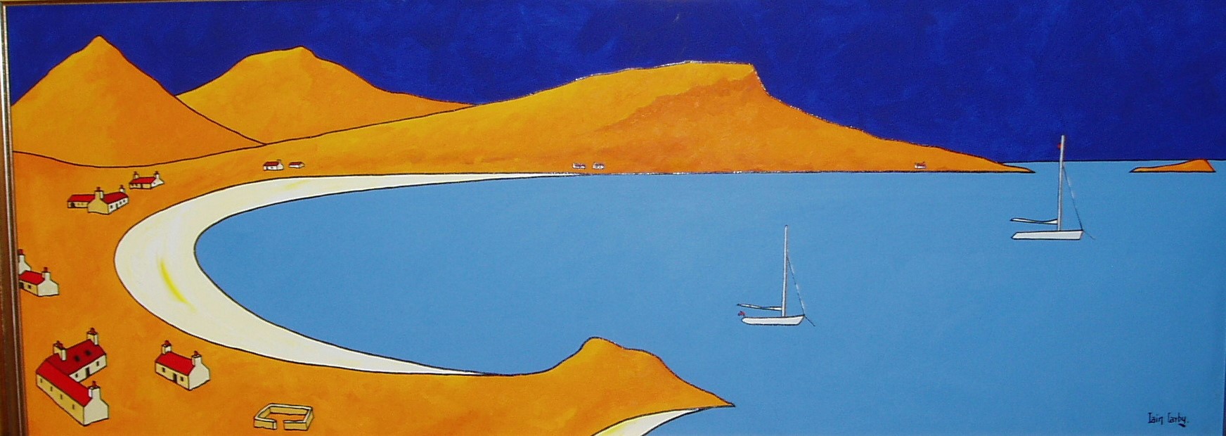 'Ardnachun Bay' by artist Iain Carby